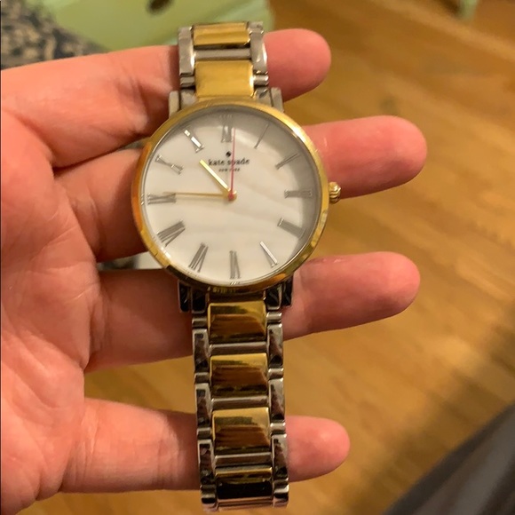 Gold and Silver Kate Spade Watch - Picture 2 of 5